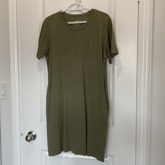 Army Green Dress - Picture 3 of 3